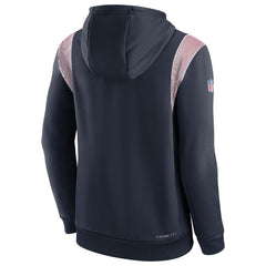 Houston Texans Nike Sideline Athletic Stack Performance Pullover Hoodie