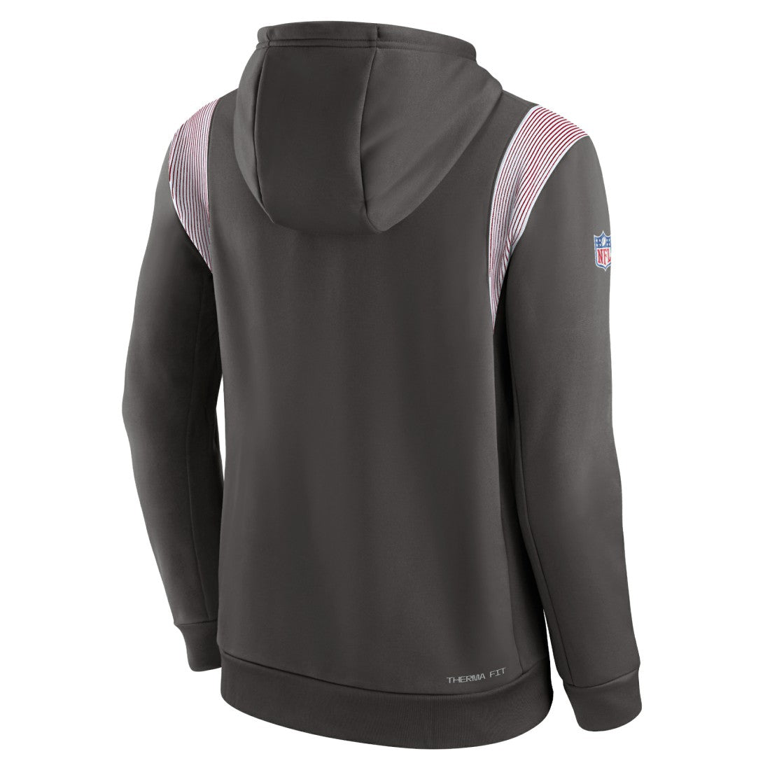 Tampa Bay Buccaneers Nike Sideline Athletic Stack Performance Pullover Hoodie