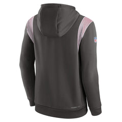 Tampa Bay Buccaneers Nike Sideline Athletic Stack Performance Pullover Hoodie