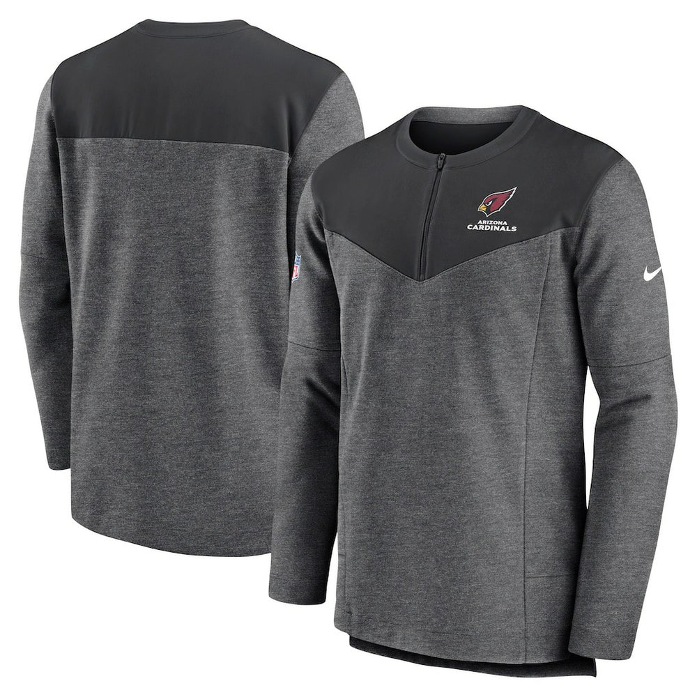 Arizona Cardinals Nike Sideline Lockup Performance Quarter-Zip Top