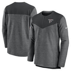 Atlanta Falcons Nike Sideline Lockup Performance Quarter-Zip Top