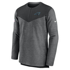 Carolina Panthers Nike Sideline Lockup Performance Quarter-Zip Top