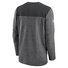 Las Vegas Raiders Nike Sideline Lockup Performance Quarter-Zip Top