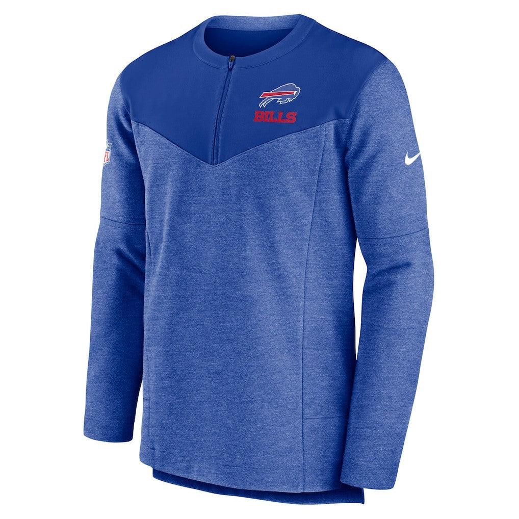 Buffalo Bills Nike Sideline Lockup Performance Quarter-Zip Top