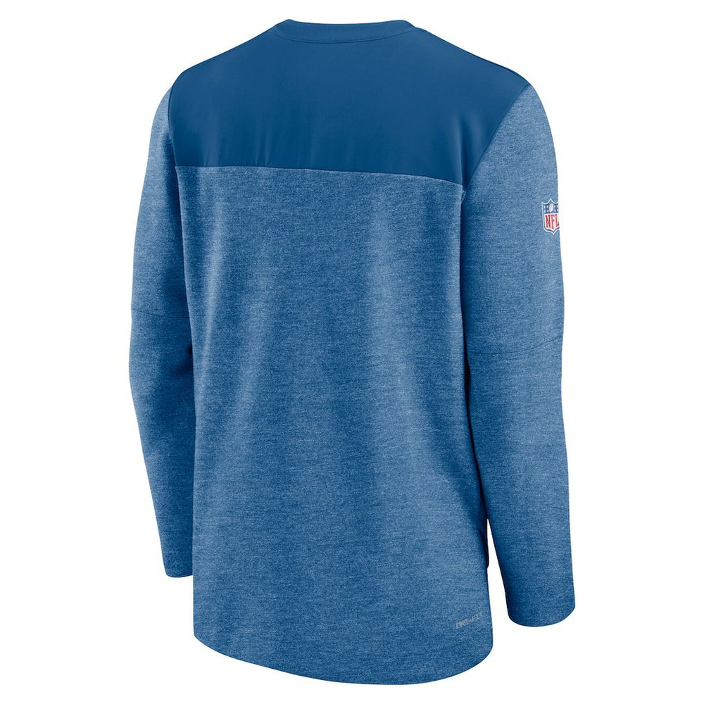 Indianapolis Colts Nike Sideline Lockup Performance Quarter-Zip Top