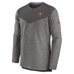 Tampa Bay Buccaneers Nike Sideline Lockup Performance Quarter-Zip Top