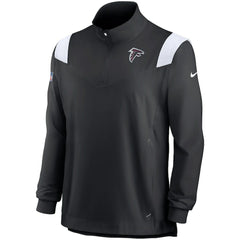 Atlanta Falcons Nike Sideline Coach Chevron Lockup Quarter-Zip Long Sleeve Top