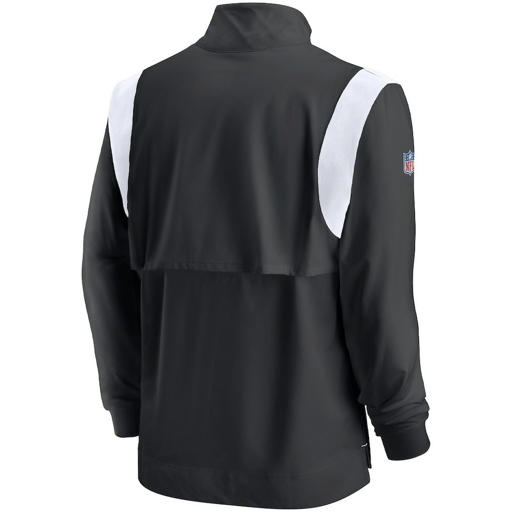 Atlanta Falcons Nike Sideline Coach Chevron Lockup Quarter-Zip Long Sleeve Top