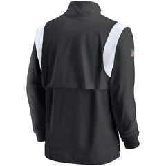 Atlanta Falcons Nike Sideline Coach Chevron Lockup Quarter-Zip Long Sleeve Top