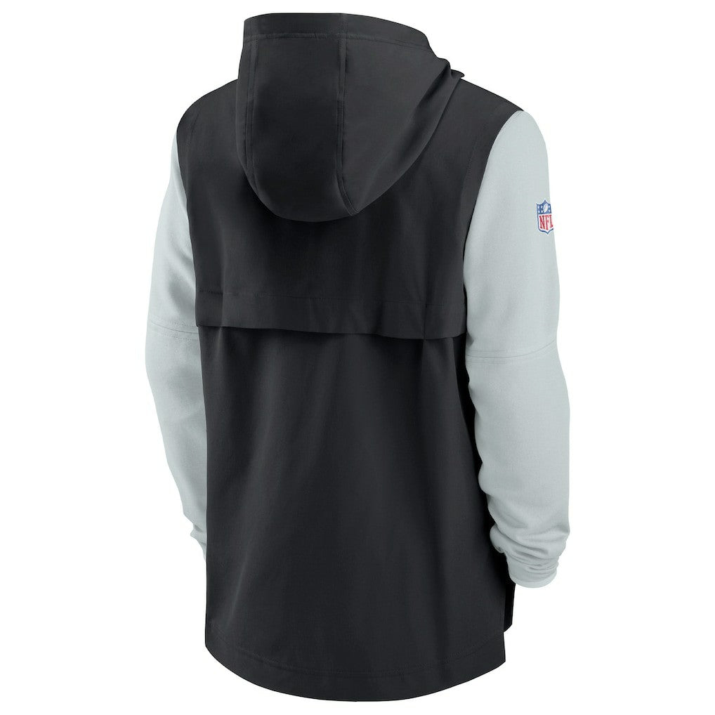 Las Vegas Raiders Nike Sideline Player Quarter-Zip Hoodie Jacket