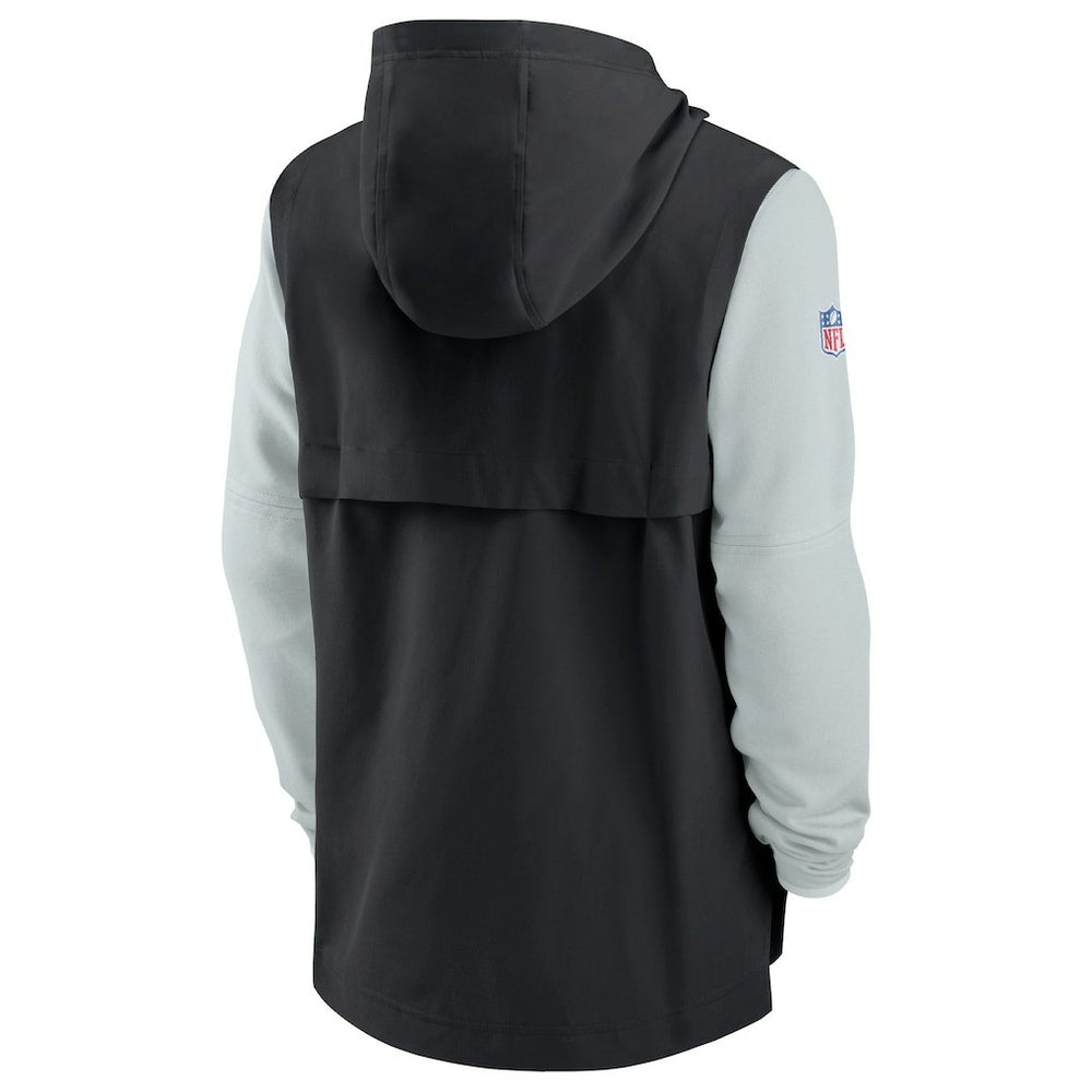 Las Vegas Raiders Nike Sideline Player Quarter-Zip Hoodie Jacket
