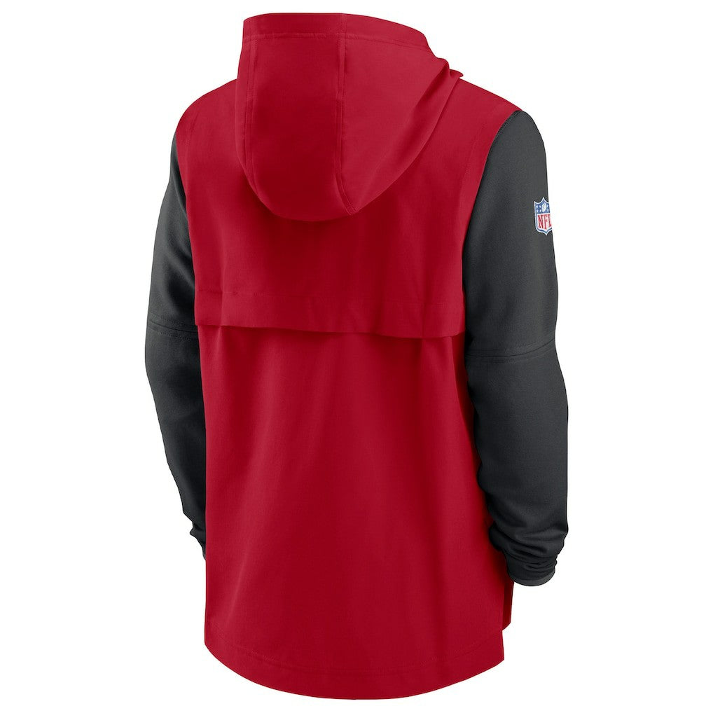 Atlanta Falcons Nike Sideline Player Quarter-Zip Hoodie