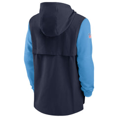 Tennessee Titans Nike Sideline Player Quarter-Zip Hoodie