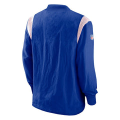 Buffalo Bills Nike Sideline Athletic Stack V-Neck Pullover Windshirt Jacket