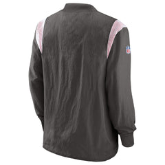 Tampa Bay Buccaneers Nike Sideline Athletic Stack V-Neck Pullover Windshirt Jacket