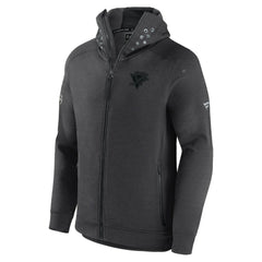 Pittsburgh Penguins Fanatics Authentic Pro Road Tech Lightweight Full-Zip Hoodie Jacket On Sale