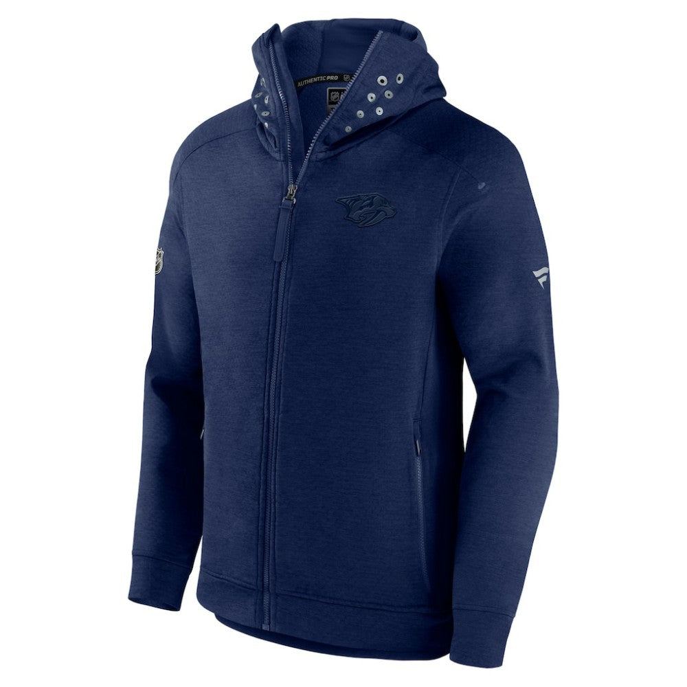 Nashville Predators Fanatics Authentic Pro Road Tech Lightweight Full-Zip Hoodie Jacket Discount