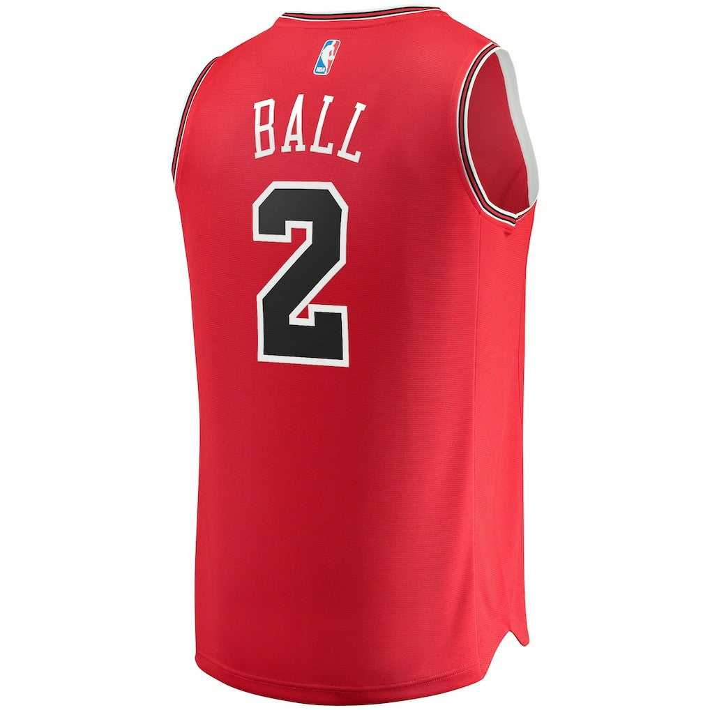 Lonzo Ball Chicago Bulls Fast Break Road Replica Jersey sale Outlet