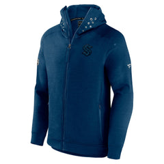 Seattle Kraken Fanatics Authentic Pro Road Tech Lightweight Full-Zip Hoodie Jacket On Sale
