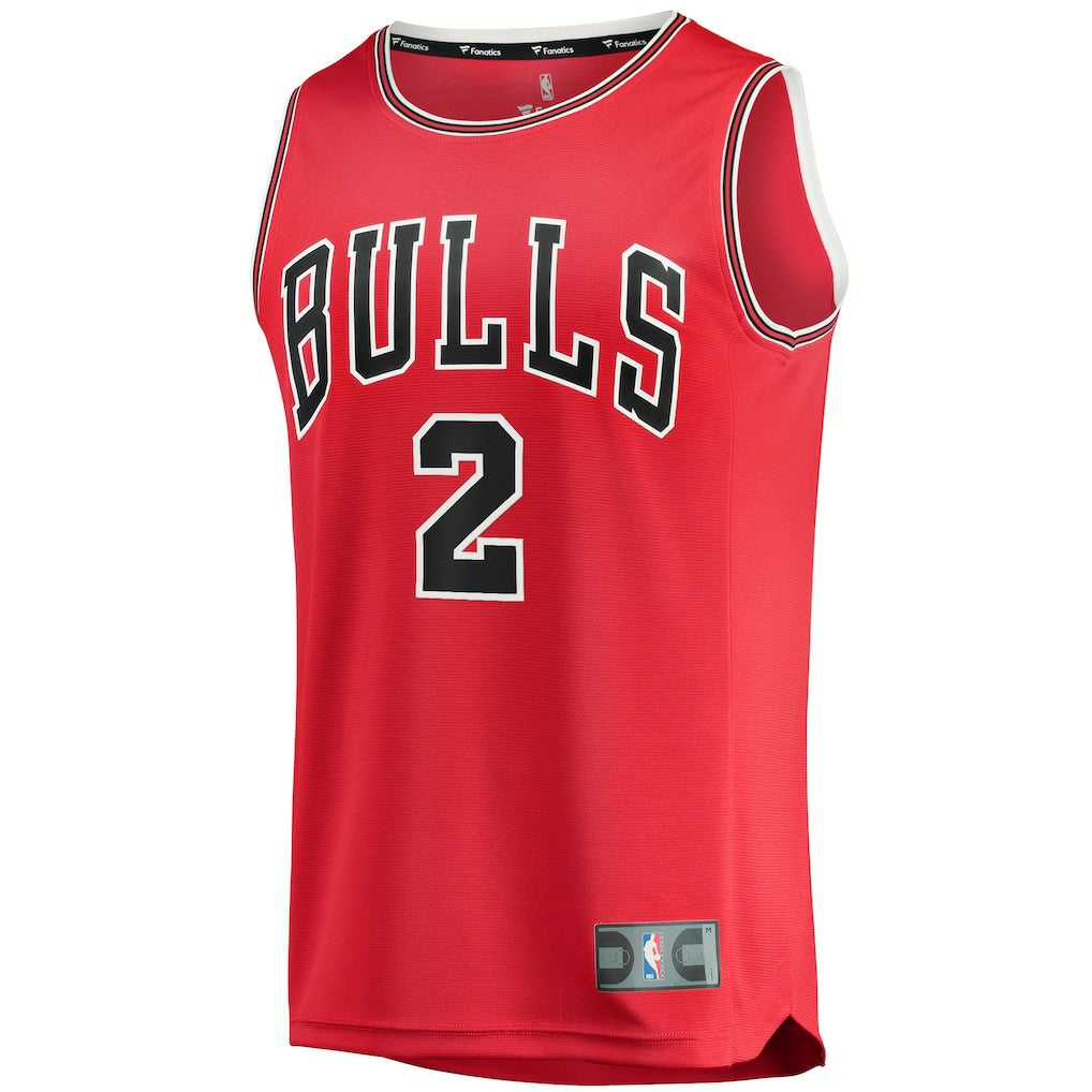 Lonzo Ball Chicago Bulls Youth Fast Break Road Replica Jersey sale New