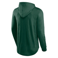 Green Bay Packers Fanatics Front Runner Long Sleeve Hooded T-Shirt