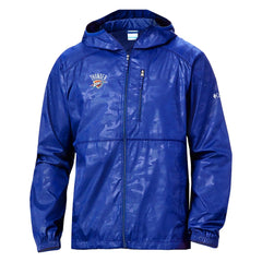 Oklahoma City Thunder Camo Flash Forward Full-Zip Windbreaker Jacket On Sale