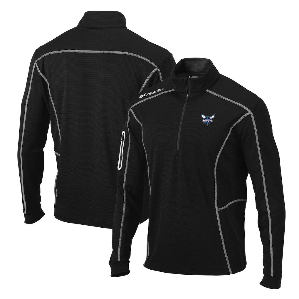 Charlotte Hornets Team Shotgun Quarter-Zip Pullover Jacket On Sale