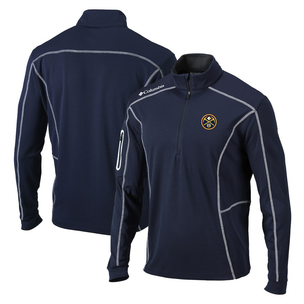 Denver Nuggets Shotgun Quarter-Zip Pullover Jacket sale Online