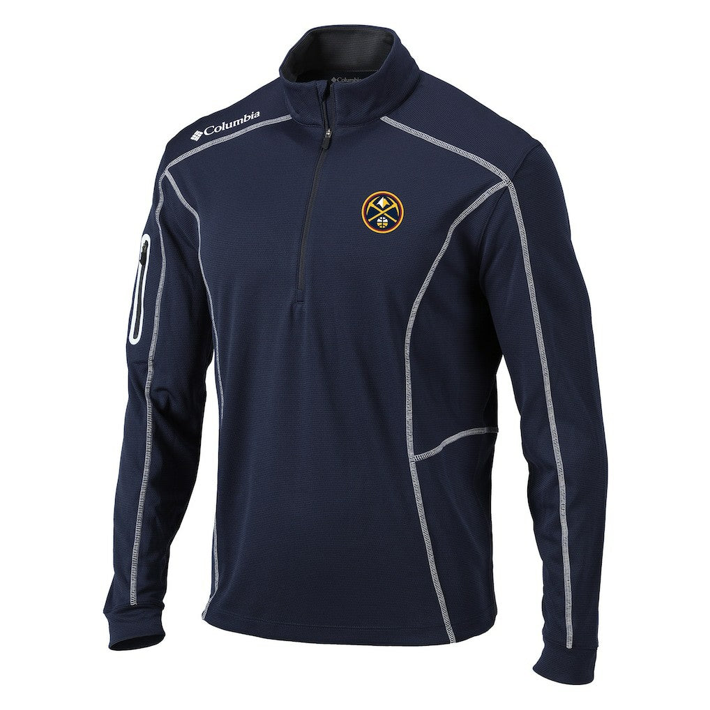 Denver Nuggets Shotgun Quarter-Zip Pullover Jacket sale Online