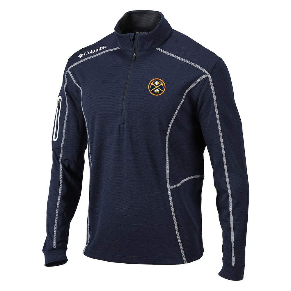 Denver Nuggets Shotgun Quarter-Zip Pullover Jacket sale Online