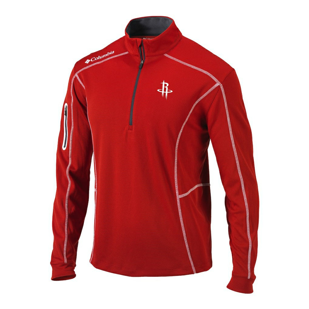 Houston Rockets Shotgun Quarter-Zip Pullover Jacket sale Outlet
