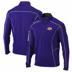 Los Angeles Lakers Shotgun Quarter-Zip Pullover Jacket Discount