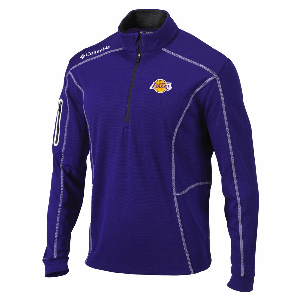 Los Angeles Lakers Shotgun Quarter-Zip Pullover Jacket Discount