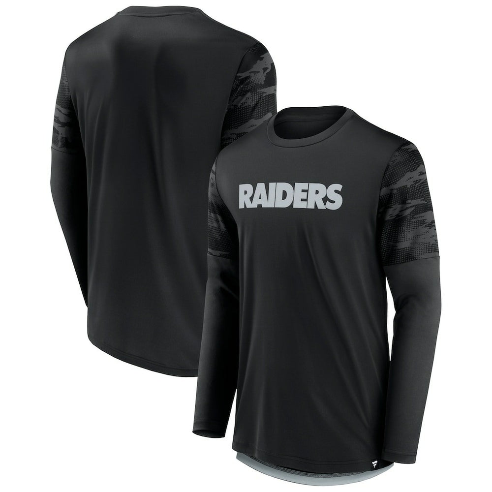 Las Vegas Raiders Fanatics Square Off Long Sleeve T-Shirt