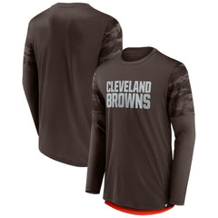 Cleveland Browns Fanatics Square Off Long Sleeve T-Shirt