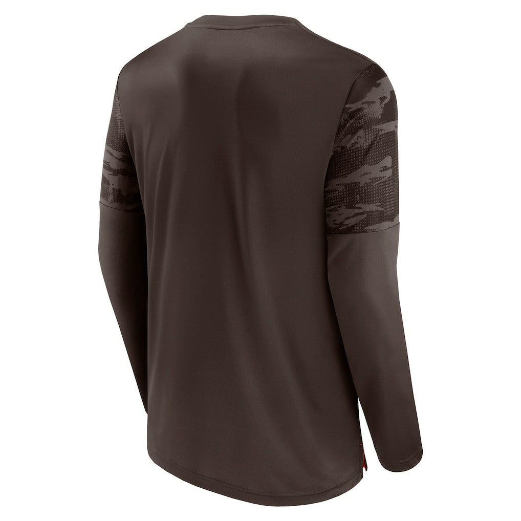 Cleveland Browns Fanatics Square Off Long Sleeve T-Shirt