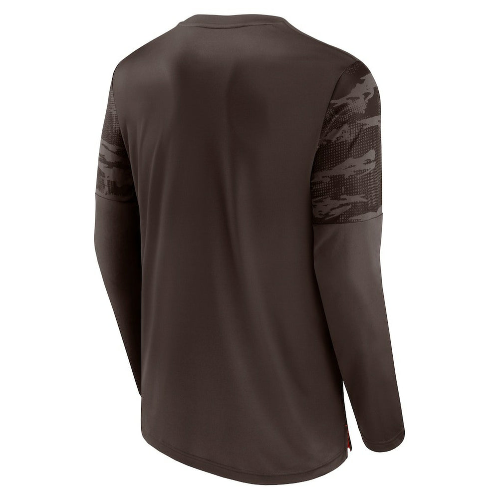Cleveland Browns Fanatics Square Off Long Sleeve T-Shirt
