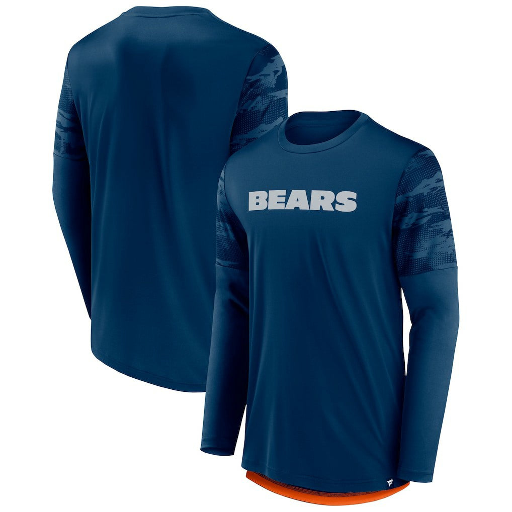 Chicago Bears Fanatics Square Off Long Sleeve T-Shirt