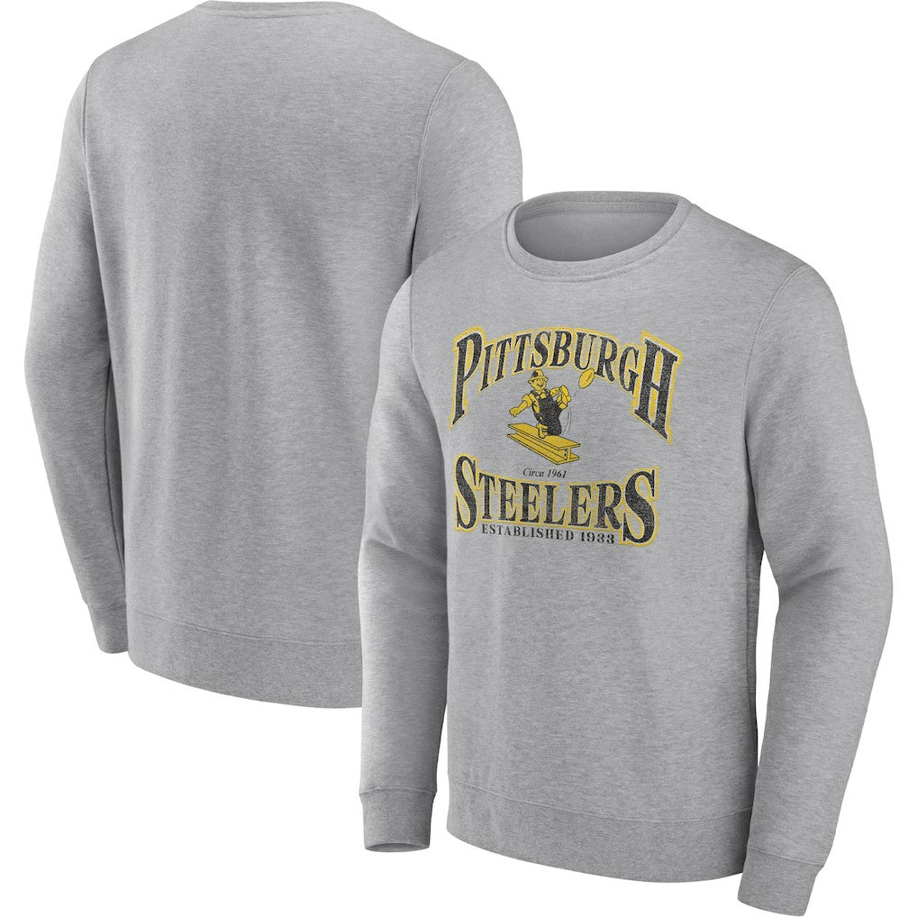 Pittsburgh Steelers Fanatics Playability Pullover Sweatshirt