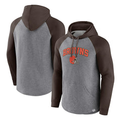Cleveland Browns Fanatics By Design Raglan Pullover Hoodie