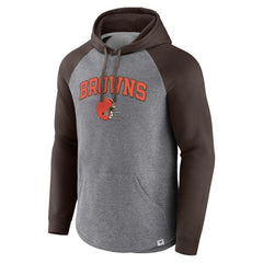 Cleveland Browns Fanatics By Design Raglan Pullover Hoodie