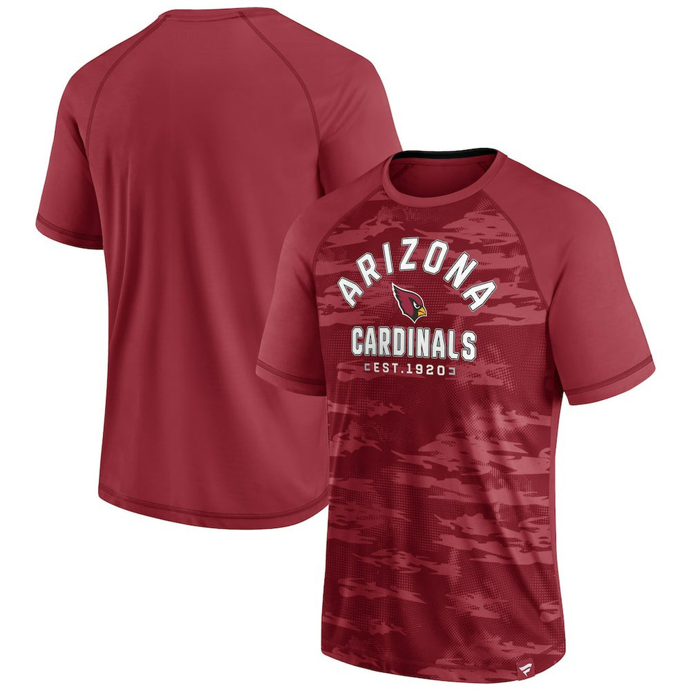 Arizona Cardinals Fanatics Hail Mary Raglan T-Shirt