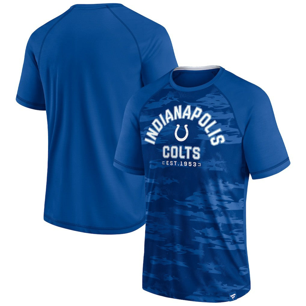 Indianapolis Colts Fanatics Hail Mary Raglan T-Shirt