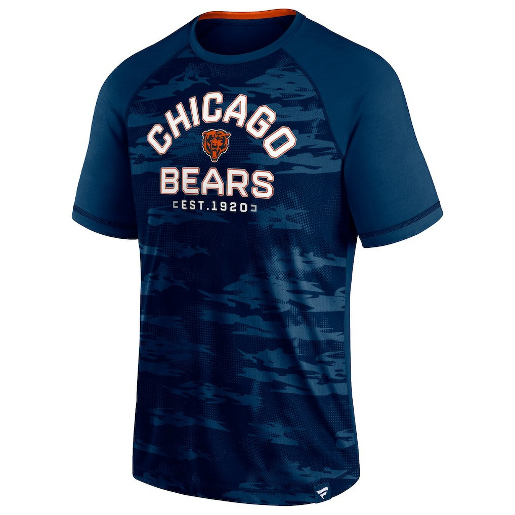 Chicago Bears Fanatics Hail Mary Raglan T-Shirt