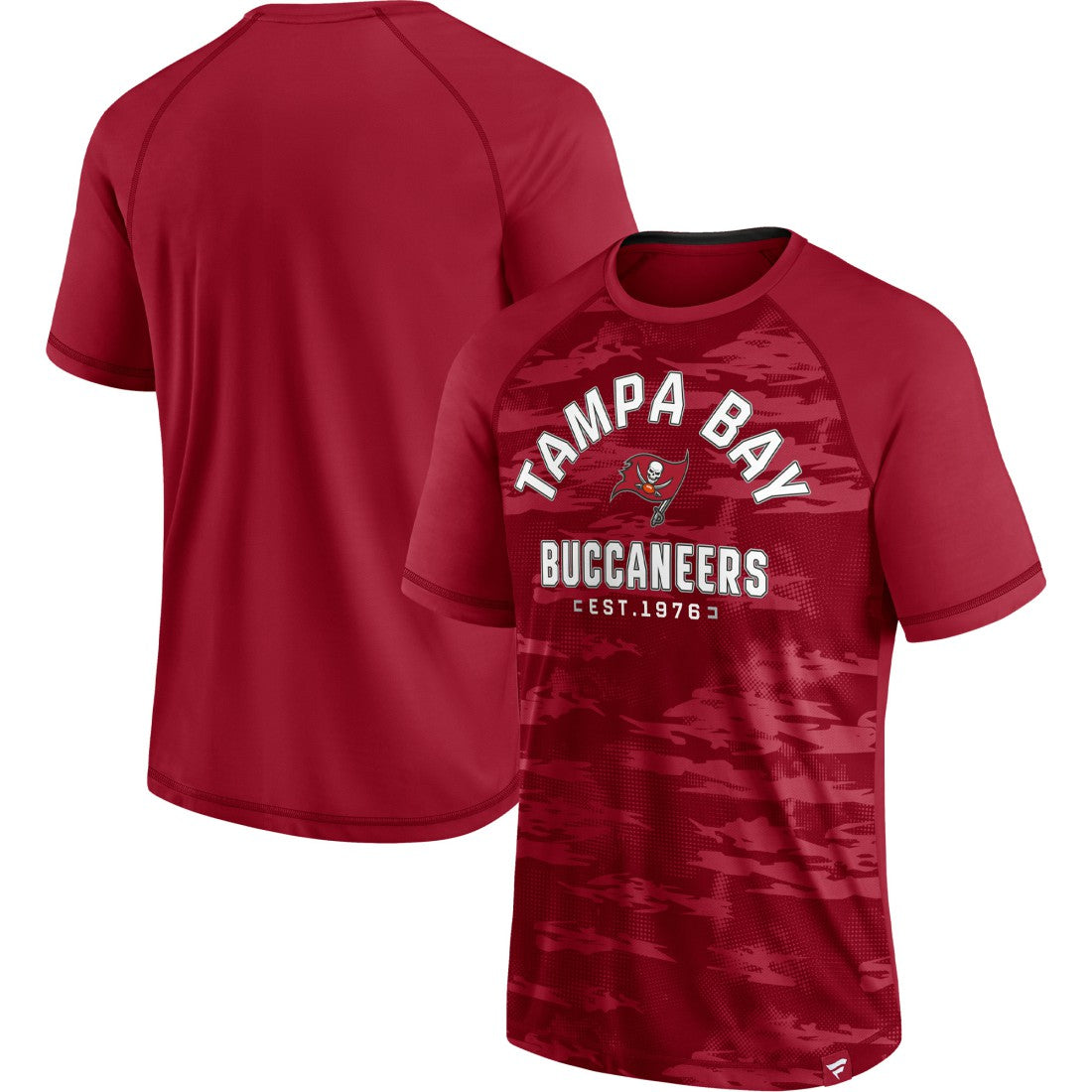 Tampa Bay Buccaneers Fanatics Hail Mary Raglan T-Shirt