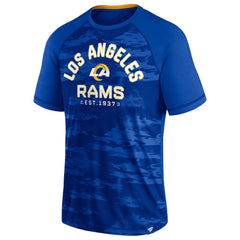 Los Angeles Rams Fanatics Hail Mary Raglan T-Shirt