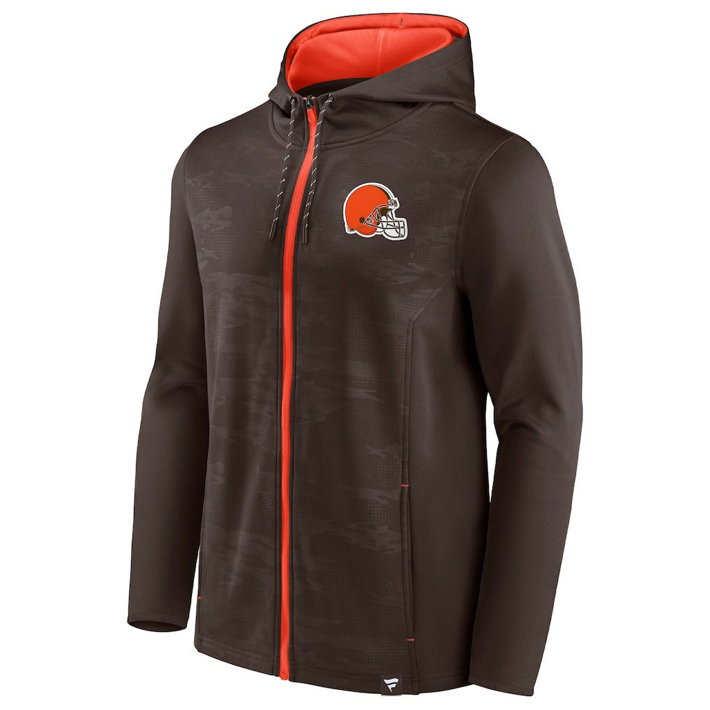 Cleveland Browns Fanatics Ball Carrier Full-Zip Hoodie