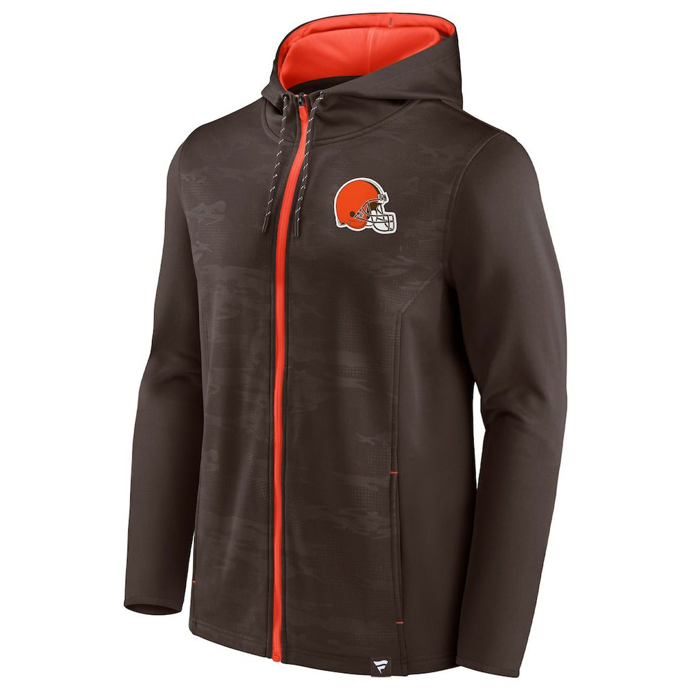 Cleveland Browns Fanatics Ball Carrier Full-Zip Hoodie