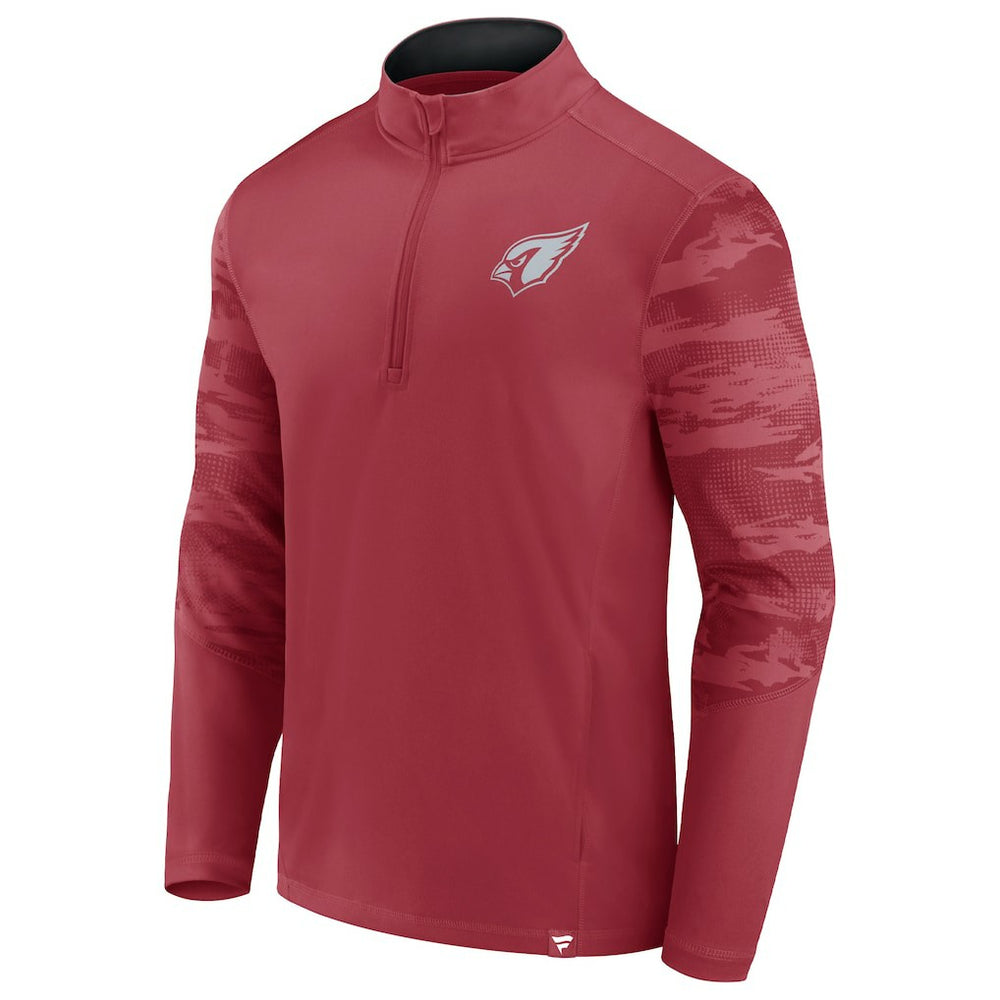 Arizona Cardinals Fanatics Ringer Quarter-Zip Jacket