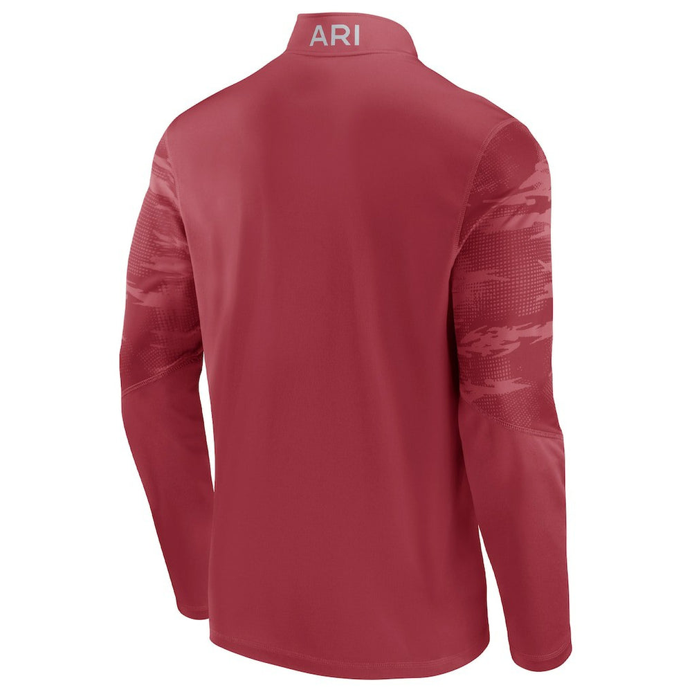 Arizona Cardinals Fanatics Ringer Quarter-Zip Jacket